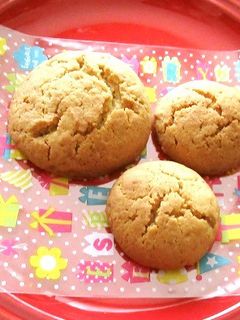 米粉でサクサク、きなこ入り大小クッキー-レシピのメイン写真