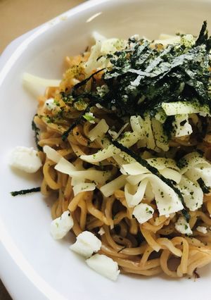 アレンジ★日清焼そば●海苔チーズ焼そば-レシピのメイン写真