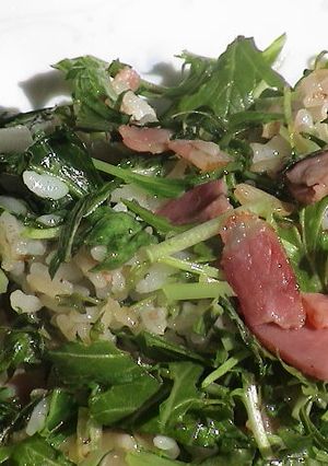 酢っきり　水菜のシャキシャキ炒飯-レシピのメイン写真