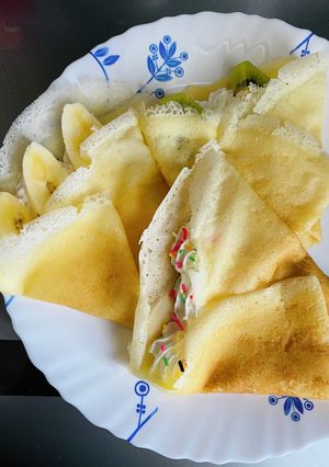 パリッとモチっと米粉クレープ-レシピのメイン写真