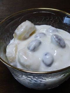 バナナ&干しぶどうのヨーグルト-レシピのメイン写真