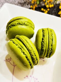 抹茶マカロン-レシピのメイン写真