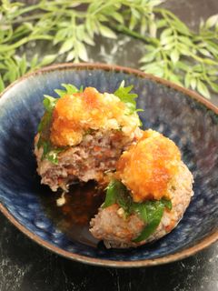 米粉でふわふわ!和風ハンバーグ-レシピのメイン写真