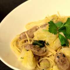 รูปของ ♕ソーセージとキャベツのパスタ♕