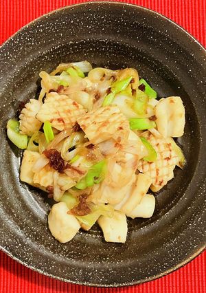 イカの生姜焼き-レシピのメイン写真