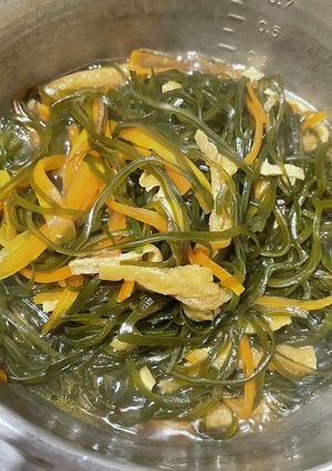 切り昆布の煮付け(すき昆布の煮付け)-レシピのメイン写真