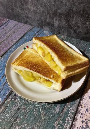 アップルパイホットサンド-レシピのメイン写真