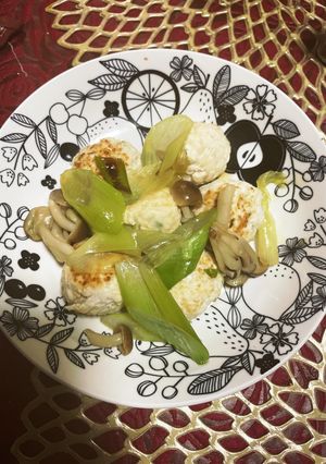 鶏団子の甘辛煮-レシピのメイン写真
