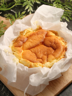米粉でしっとり!半熟チーズスフレケーキ-レシピのメイン写真