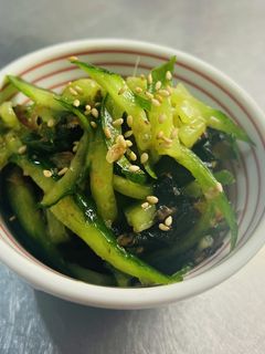生姜香る胡瓜と鰹節の韓国風和え物-レシピのメイン写真