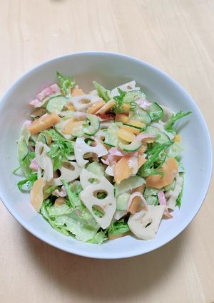 レンコンサラダ-レシピのメイン写真