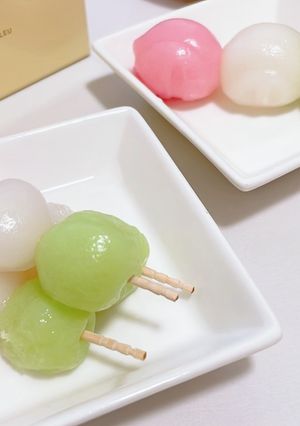 可愛い！マイクロ三色団子！〜お弁当にも〜-レシピのメイン写真