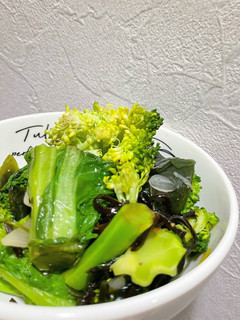 菜の花とブロッコリーの梅昆布和え-レシピのメイン写真
