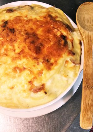 ポテトとウインナーのスパグラタン-レシピのメイン写真
