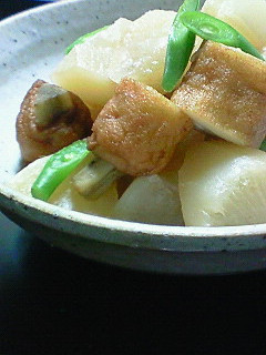 大根とごぼ天の煮物-レシピのメイン写真