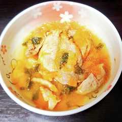 豚バラ肉とすりおろし人参の炒め煮-レシピのメイン写真