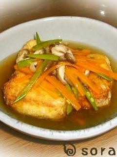 ★野菜たっぷり♪揚げ出し豆腐★-レシピのメイン写真