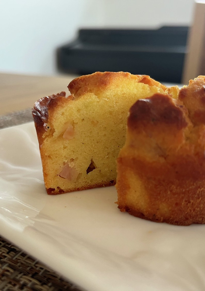 マフィン型を使った米粉のケークサレ-レシピのメイン写真