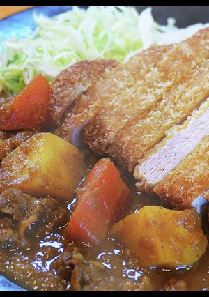 カツカレー用のカレー！？そば屋さんの味！-レシピのメイン写真