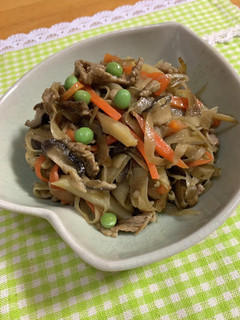 牛肉とごぼうのうま煮♪-レシピのメイン写真