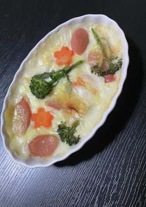 米粉で簡単!野菜グラタン-レシピのメイン写真