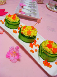 ひなまつりのお花畑サラダ-レシピのメイン写真