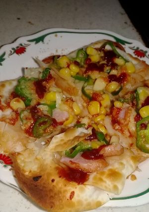 餃子の皮と食パンの消費にピザトースト-レシピのメイン写真