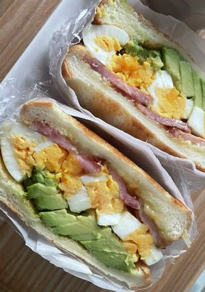 朝活に！おしゃれ可愛いホットサンド-レシピのメイン写真