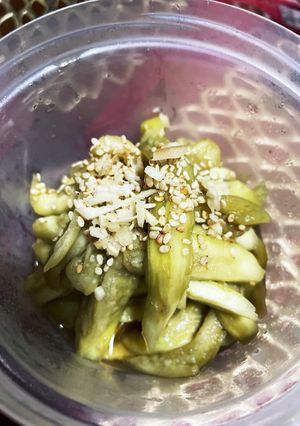 お茄子の煮浸し酢-レシピのメイン写真