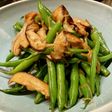 Shiitake Beans Sauté