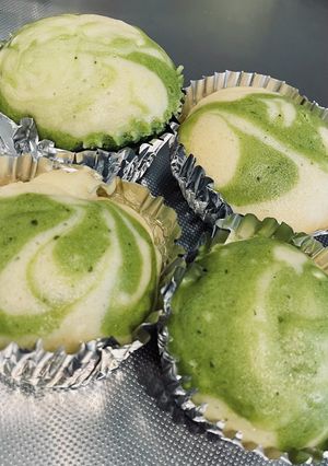 米粉で！クリームチーズ蒸しケーキ☆-レシピのメイン写真