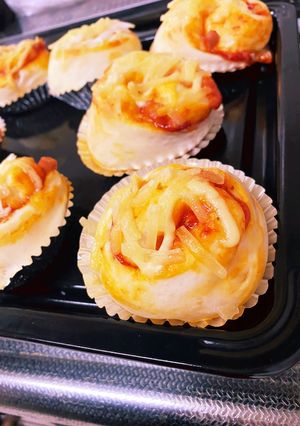 HB使用　ピザパン　惣菜パン-レシピのメイン写真