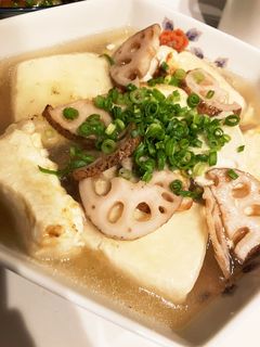 揚げ出し豆腐とレンコンの和風あんかけ-レシピのメイン写真