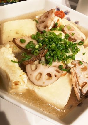揚げ出し豆腐とレンコンの和風あんかけ-レシピのメイン写真