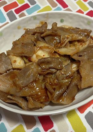 超簡単☆旨味堪能！豚キムチ丼♪♪-レシピのメイン写真