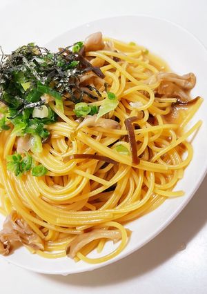 レンチン和風パスタ-レシピのメイン写真