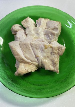 レンジで柔らか鶏胸肉さっぱりチャーシュー-レシピのメイン写真