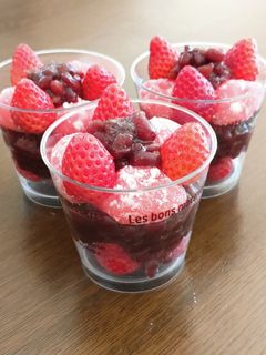 包まないよ!いちご大福パフェ-レシピのメイン写真