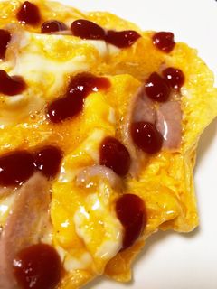 魚肉ソーセージの卵焼き-レシピのメイン写真
