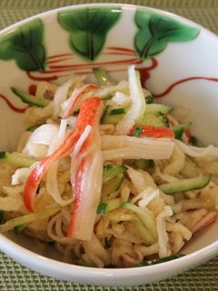 切り干し大根とかにかまの中華和え-レシピのメイン写真