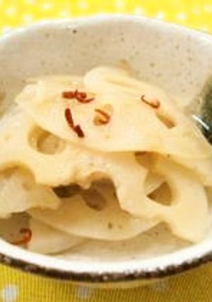 れんこんの甘酢煮-レシピのメイン写真