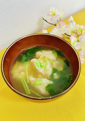 米粉のすいとん汁☆-レシピのメイン写真