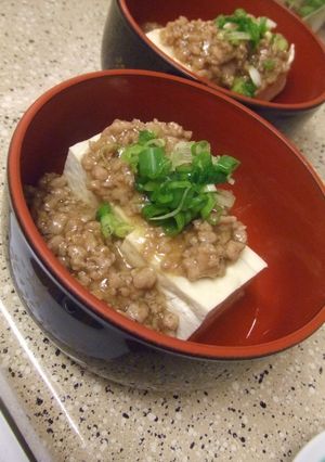 木綿豆腐の甘味噌あんかけ-レシピのメイン写真