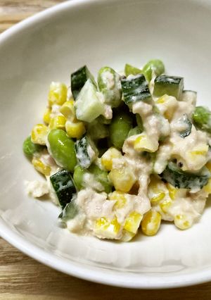 枝豆とコーンのサラダ-レシピのメイン写真
