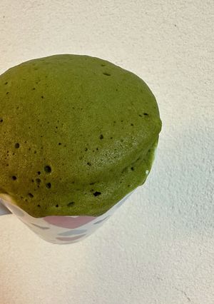 もこもこ抹茶マグカップケーキ〜米粉活用〜-レシピのメイン写真