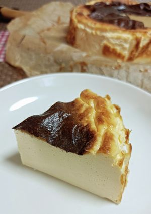 ★低糖質！バスク風チーズケーキ№４♪-レシピのメイン写真