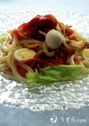 すし酢風味サラダうどん【うずら.com】-レシピのメイン写真