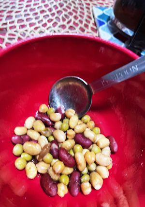 雛豆サラダのベース-レシピのメイン写真