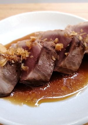 カツオのたたき-レシピのメイン写真