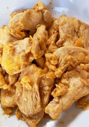 やわらか鶏胸肉と卵のニンニク炒め♡-レシピのメイン写真